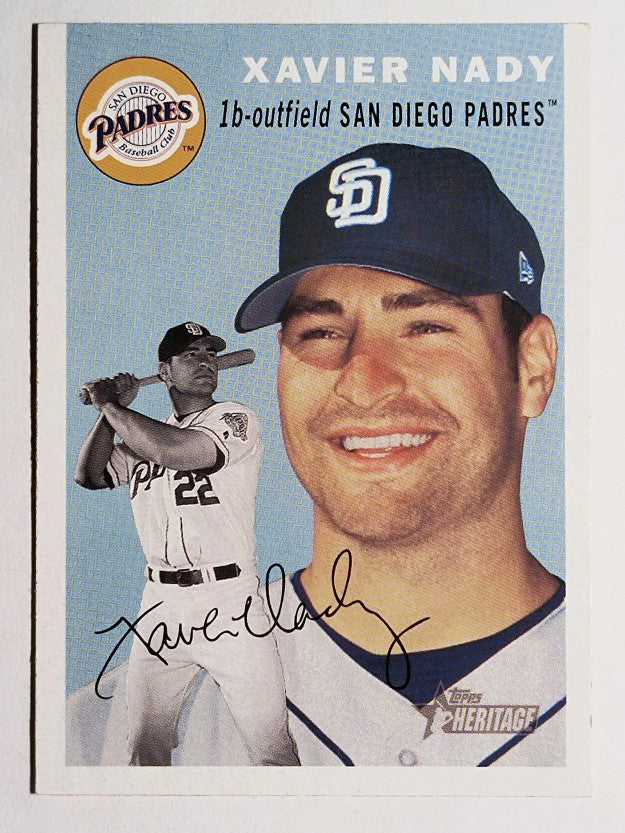 2003 Topps Heritage #257 Xavier Nady