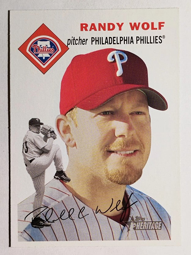2003 Topps Heritage #259 Randy Wolf