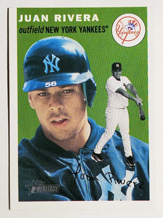 2003 Topps Heritage #261 Juan Rivera