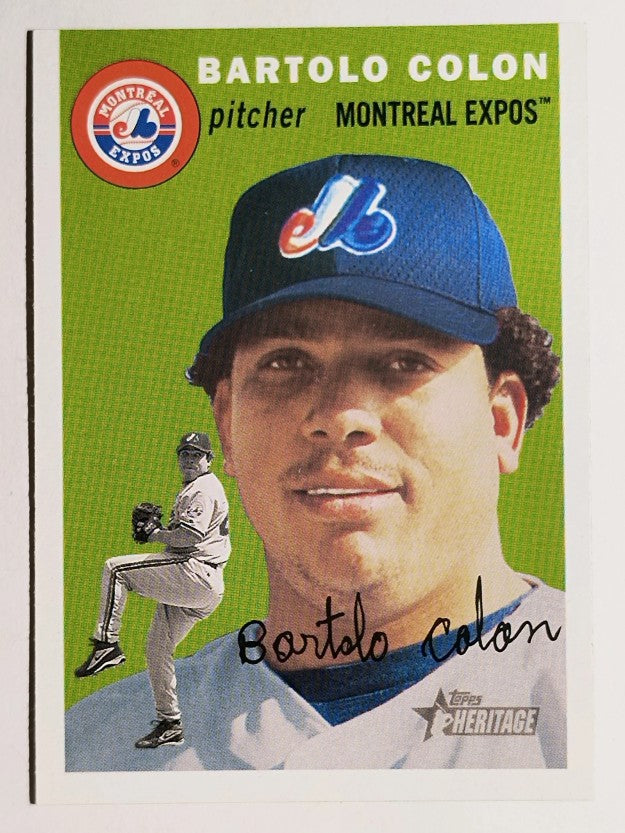 2003 Topps Heritage #263 Bartolo Colon