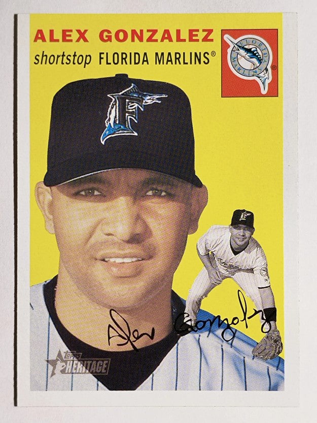 2003 Topps Heritage #269 Alex Gonzalez