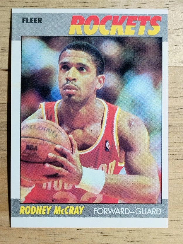 1987-88 Fleer #72 Rodney McCray