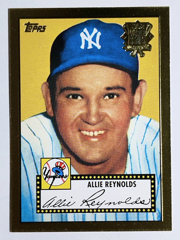 2002 Topps '52 Reprints #52R9 Allie Reynolds