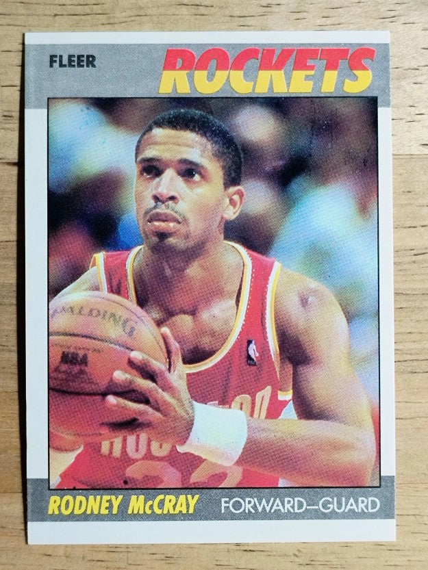 1987-88 Fleer #72 Rodney McCray
