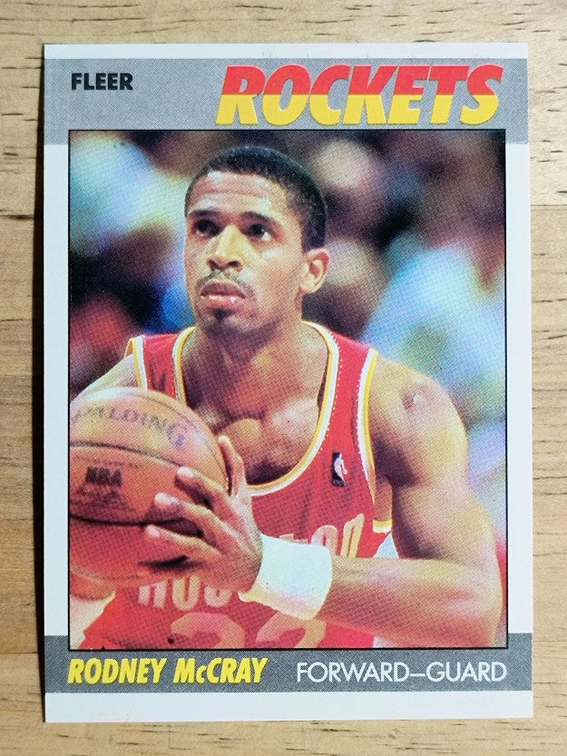 1987-88 Fleer #72 Rodney McCray