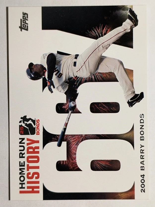 2005 Topps Barry Bonds Home Run History #667 Barry Bonds HR667
