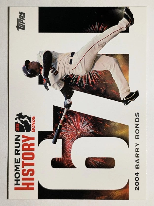 2005 Topps Barry Bonds Home Run History #671 Barry Bonds HR671