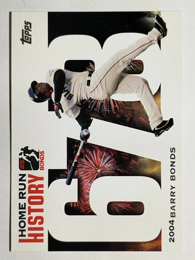 2005 Topps Barry Bonds Home Run History #678 Barry Bonds HR678