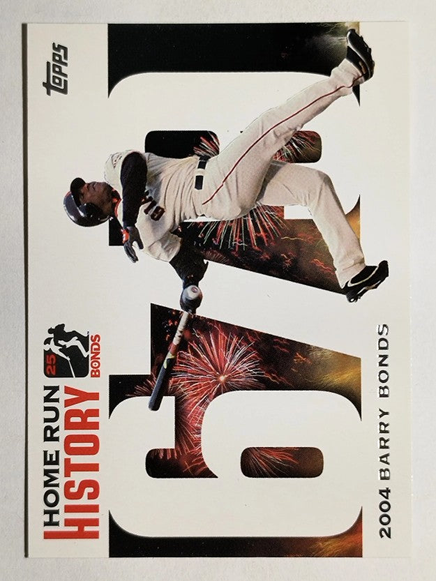 2005 Topps Barry Bonds Home Run History #679 Barry Bonds HR679