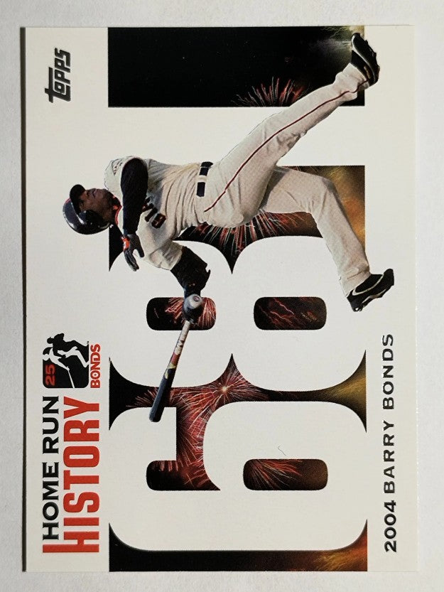 2005 Topps Barry Bonds Home Run History #681 Barry Bonds HR681