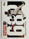 2005 Topps Barry Bonds Home Run History #682 Barry Bonds HR682