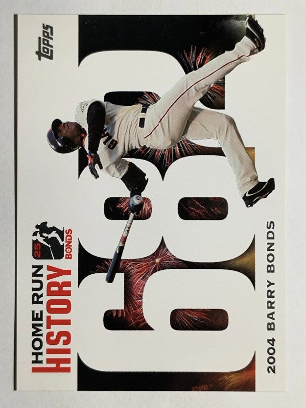 2005 Topps Barry Bonds Home Run History #682 Barry Bonds HR682