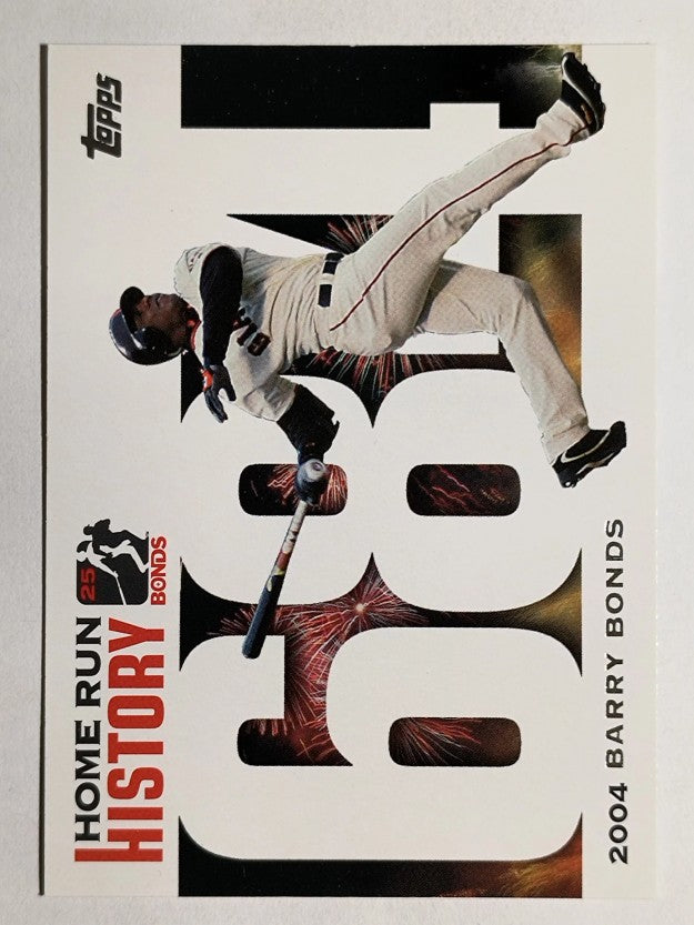 2005 Topps Barry Bonds Home Run History #684 Barry Bonds HR684