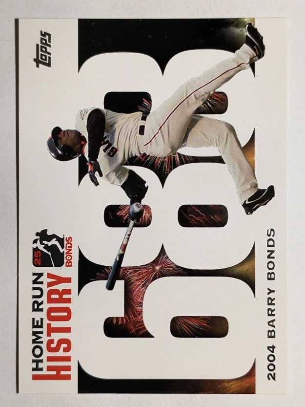 2005 Topps Barry Bonds Home Run History #688 Barry Bonds HR688