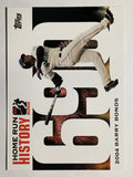 2005 Topps Barry Bonds Home Run History #690 Barry Bonds HR690