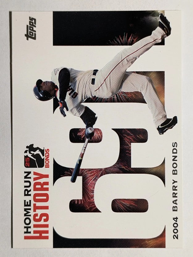 2005 Topps Barry Bonds Home Run History #691 Barry Bonds HR691