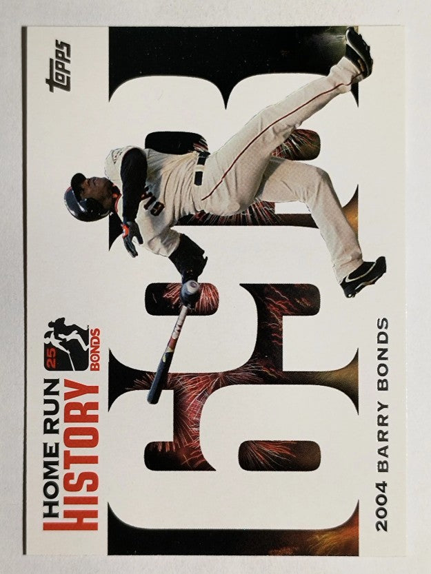 2005 Topps Barry Bonds Home Run History #693 Barry Bonds HR693