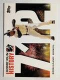 2005 Topps Barry Bonds Home Run History #712 Barry Bonds HR712