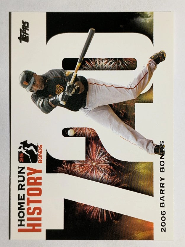 2005 Topps Barry Bonds Home Run History #720 Barry Bonds HR720