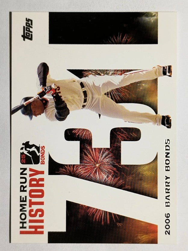 2005 Topps Barry Bonds Home Run History #731 Barry Bonds HR731