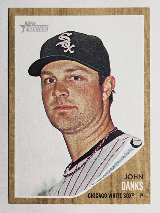 2011 Topps Heritage #8 John Danks