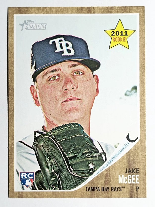 2011 Topps Heritage #19 Jake McGee