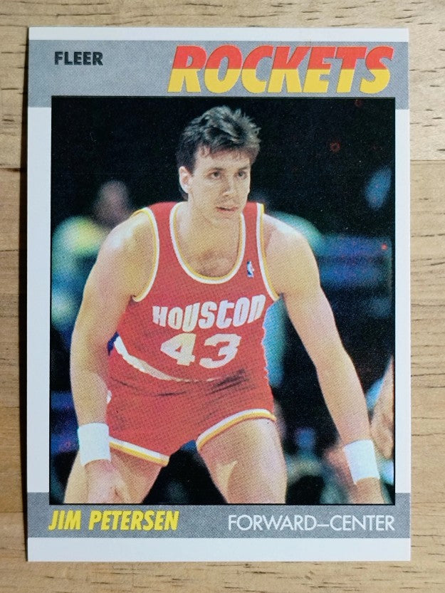 1987-88 Fleer #86 Jim Petersen