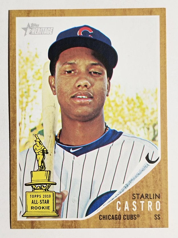 2011 Topps Heritage #25 Starlin Castro