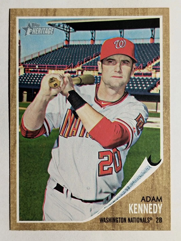 2011 Topps Heritage #27 Adam Kennedy