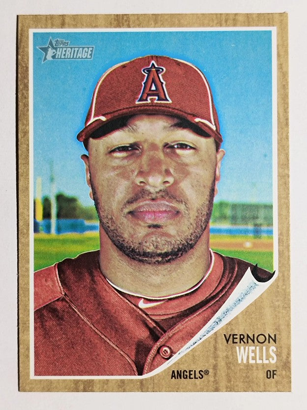 2011 Topps Heritage #28 Vernon Wells