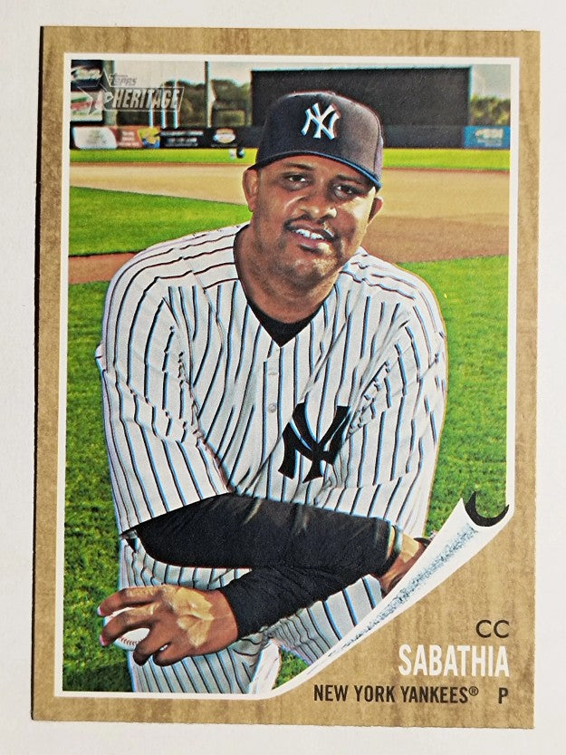 2011 Topps Heritage #48 CC Sabathia