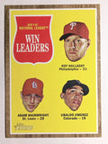 2011 Topps Heritage #58 Roy Halladay/Adam Wainwright/Ubaldo Jimenez