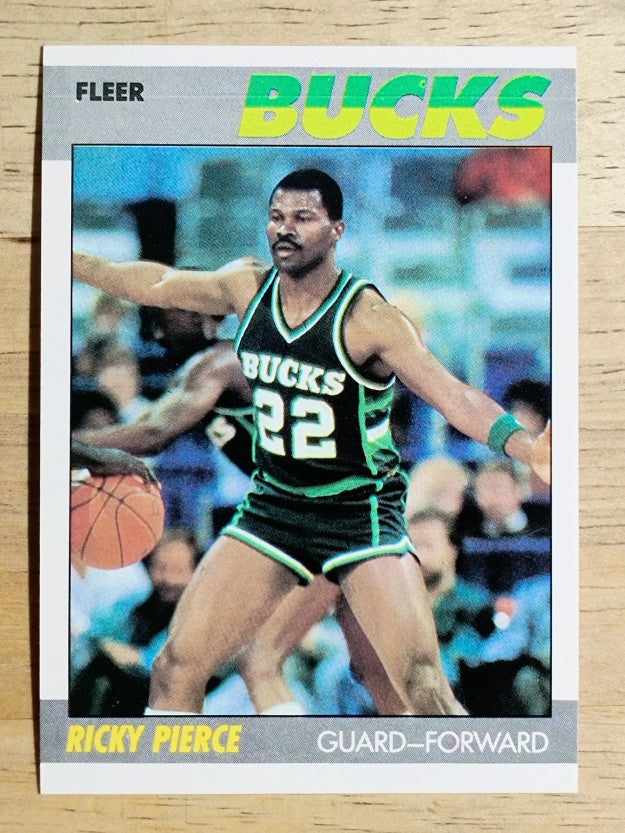 1987-88 Fleer #87 Ricky Pierce