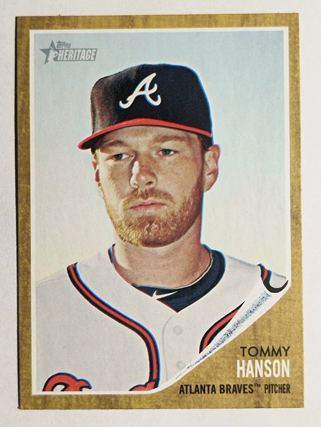 2011 Topps Heritage #63 Tommy Hanson