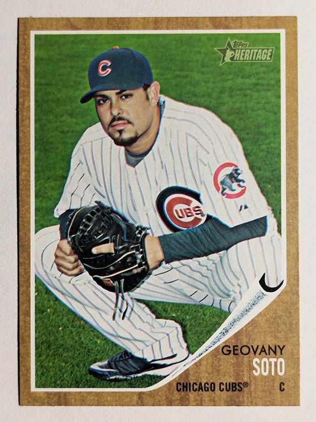 2011 Topps Heritage #66 Geovany Soto