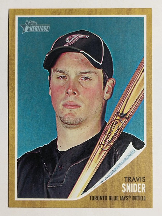 2011 Topps Heritage #68 Travis Snider