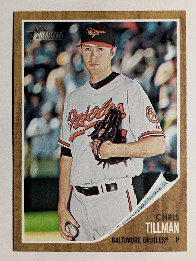 2011 Topps Heritage #75 Chris Tillman