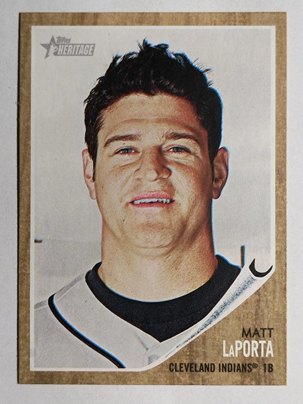 2011 Topps Heritage #78 Matt LaPorta