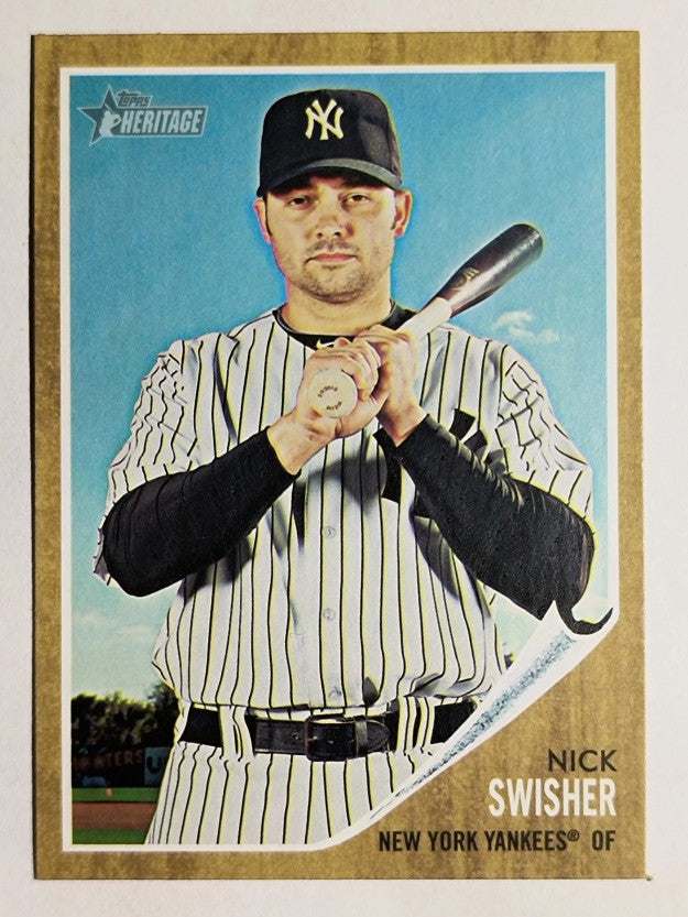 2011 Topps Heritage #93 Nick Swisher