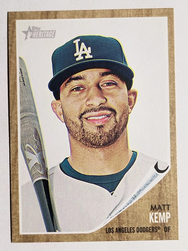 2011 Topps Heritage #108 Matt Kemp