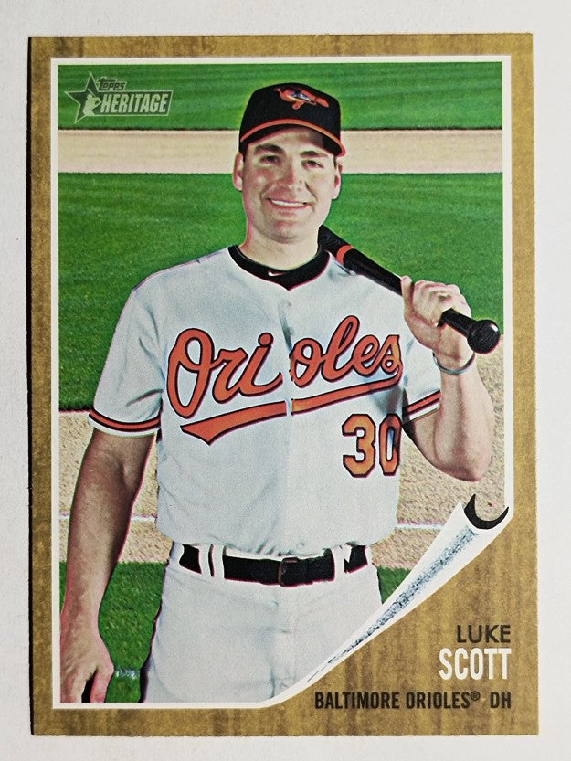 2011 Topps Heritage #112 Luke Scott