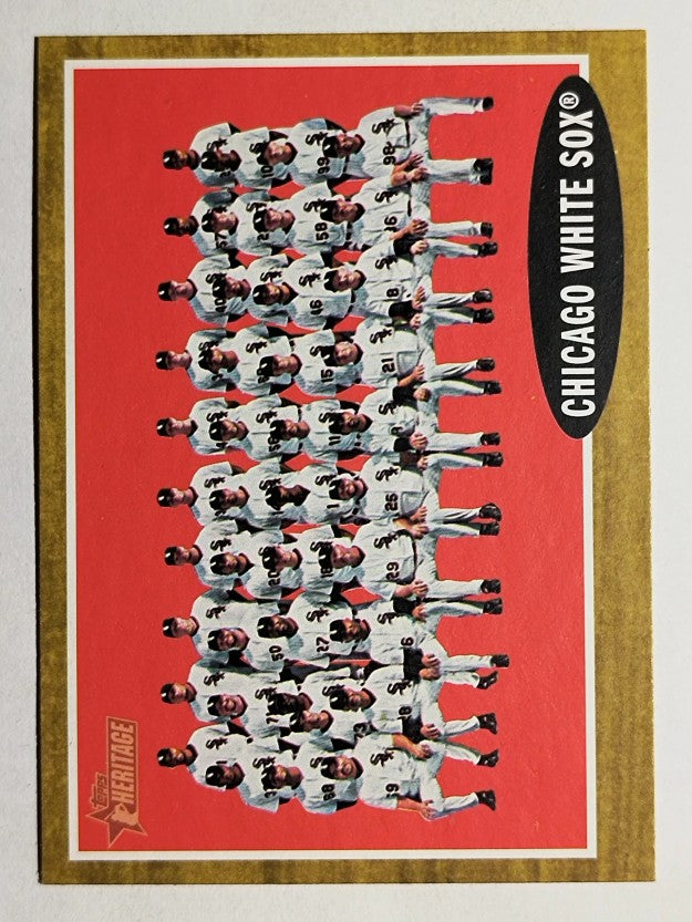 2011 Topps Heritage #113 Chicago White Sox