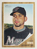 2011 Topps Heritage #130 Omar Infante