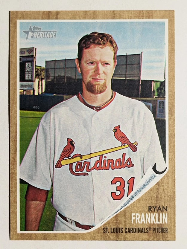 2011 Topps Heritage #149 Ryan Franklin