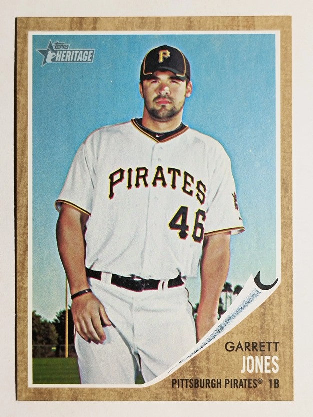 2011 Topps Heritage #160 Garrett Jones