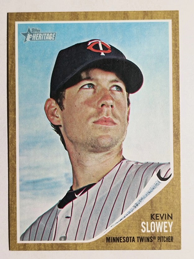 2011 Topps Heritage #166 Kevin Slowey