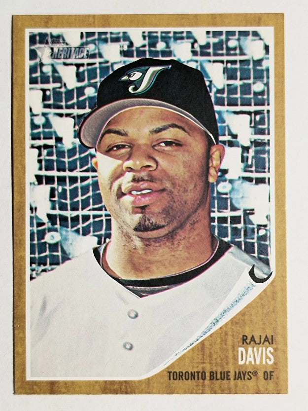 2011 Topps Heritage #168 Rajai Davis
