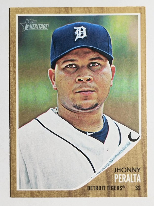 2011 Topps Heritage #173 Jhonny Peralta