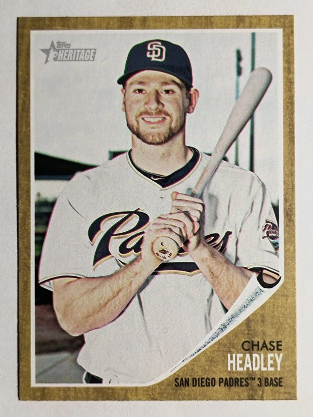 2011 Topps Heritage #176 Chase Headley