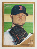 2011 Topps Heritage #187 Jon Lester